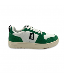 REFRIGUE Man White Green Sneakers Olympic 1002