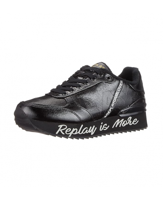REPLAY Woman Black Penny Sneakers RS630076S - 003