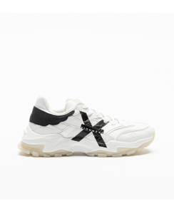 JOHN RICHMOND Man White Microfiber Sneakers 20025 CP - A