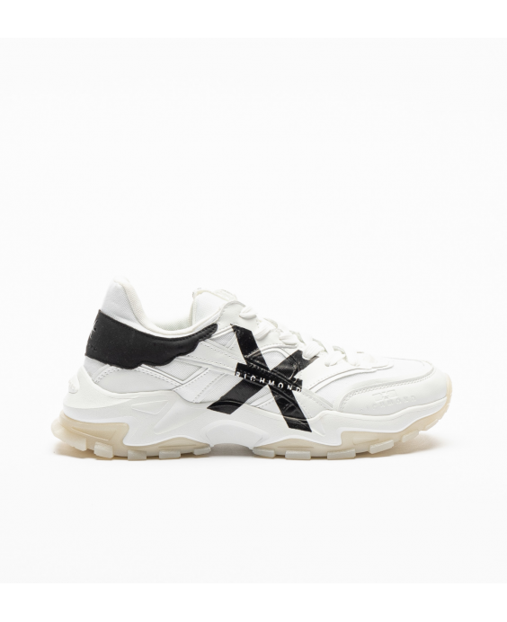 JOHN RICHMOND Man White Microfiber Sneakers 20025 CP - A
