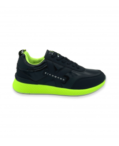 JOHN RICHMOND Man Black Gum Sneakers 20003 CP - A