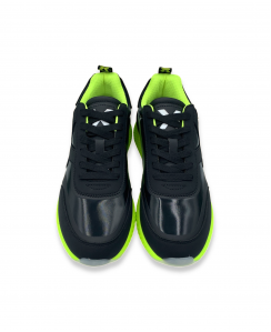 JOHN RICHMOND Man Black Gum Sneakers 20003 CP - A
