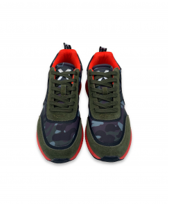 JOHN RICHMOND Man Military Suede Sneakers 20006 CP - A