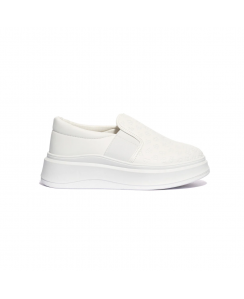 ROCCOBAROCCO Sneakers senza lacci Donna Bianco RBRSD0259-875