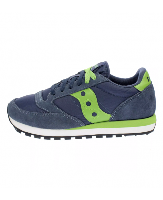 SAUCONY Jazz Original Man Navy blue Green Sneakers S2044-336