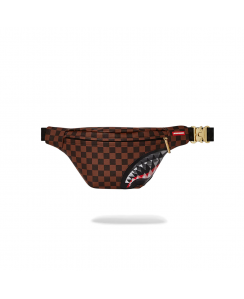 SPRAYGROUND Marsupio Sharks in Paris Lenticular Chomp Crossbody Savvy Uomo Marrone 910B6523NSZ