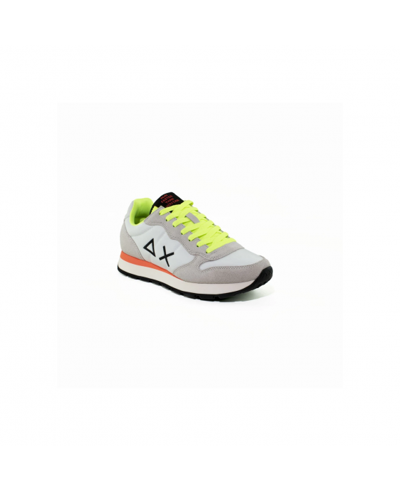 SUN68 Sneakers Tom Fluo Uomo Bianco Z34102-01
