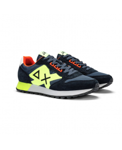 SUN68 Sneakers Jaki Fluo Uomo Blu navy Z34113