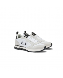 SUN68 Sneakers Tom Snake Uomo Bianco Z35104 - 01