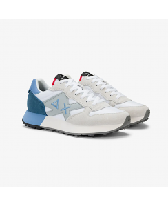 SUN68 Sneakers Jaki 2.0 Solid Uomo Bianco Z35111 - 01