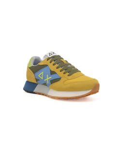 SUN68 Sneakers Jaki 2.0 Bicolor Uomo Giallo Verde militare Z35112 - 2319