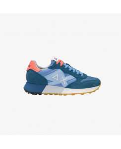 SUN68 Sneakers Jaki 2.0 Bicolor Uomo Avio scuro Z35112 - 8056