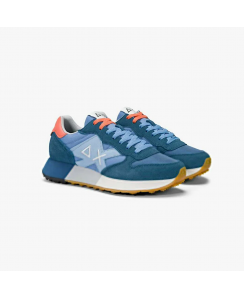 SUN68 Sneakers Jaki 2.0 Bicolor Uomo Avio scuro Z35112 - 8056
