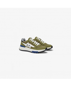 SUN68 Sneakers Niki 2.0 Solid Uomo Militare Z35120-19
