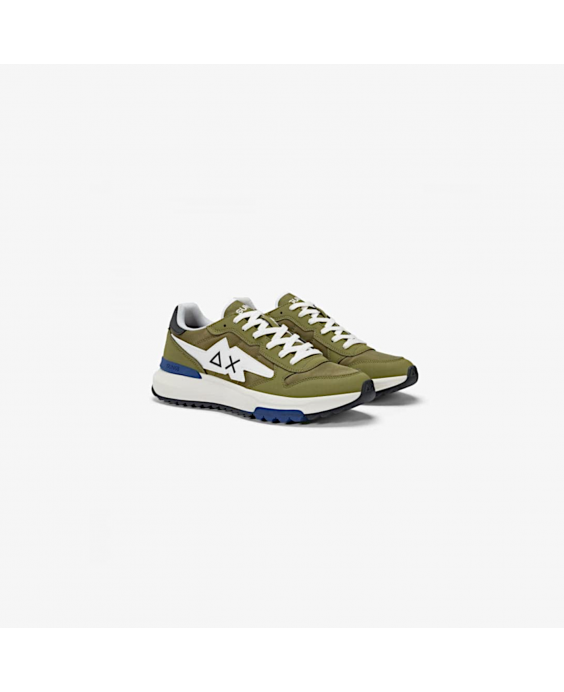 SUN68 Sneakers Niki 2.0 Solid Uomo Militare Z35120-19