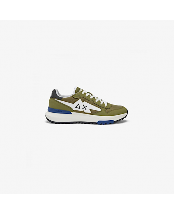 SUN68 Sneakers Niki 2.0 Solid Uomo Militare Z35120-19