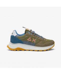 SUN68 Sneakers Fire & Camping Uomo Verde militare Z35130 - 19
