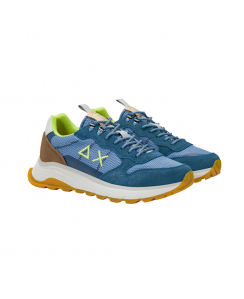 SUN68 Sneakers Fire & Camping Uomo Blu avio Z35130 - 56