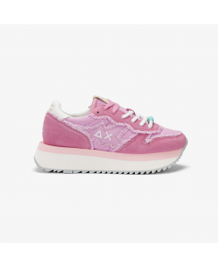 SUN68 Sneakers Big Stargirl Canvas Donna Ciclamino Z35216 - 72