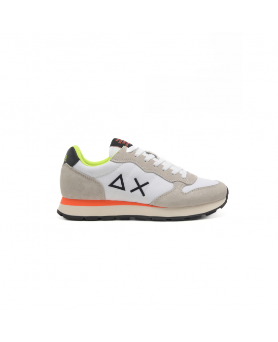 SUN68 Sneakers Tom Fluo Uomo Bianco Z44102-01