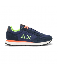 SUN68 Sneakers Tom Fluo Uomo Navy Blu Z44102-07