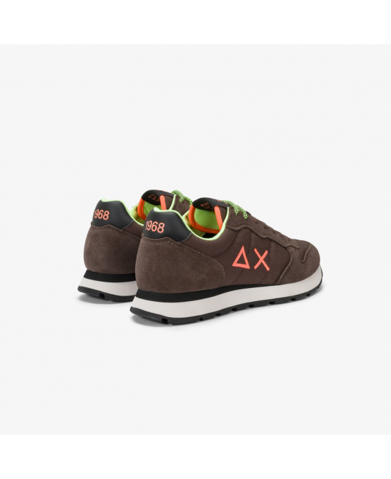 SUN68 Sneakers Tom Fluo Uomo Marrone Z45102 - 08 SUN68 Sneakers Tom Fluo Uomo Marrone Z45102 - 08