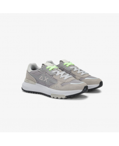 SUN68 Sneakers Niki 2.0 Sporty Uomo Grigio chiaro Z45121 - 06