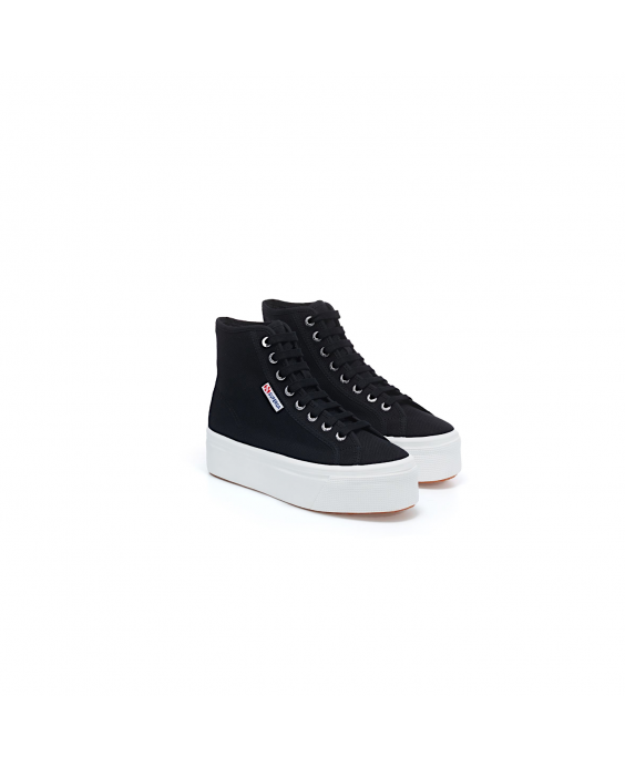 SUPERGA Sneakers 2708 Hi Top Donna Nero S41273W