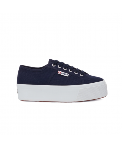 SUPERGA Sneakers 2790 Platform Donna Blu navy Bianco S9111LW - F43