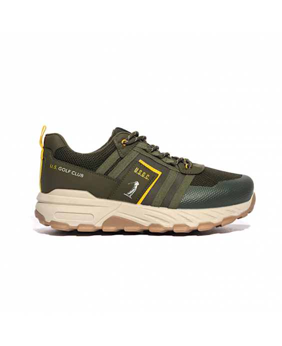 U.S. GOLF CLUB Sneakers US4511 Uomo Verde W24 - S00US4511