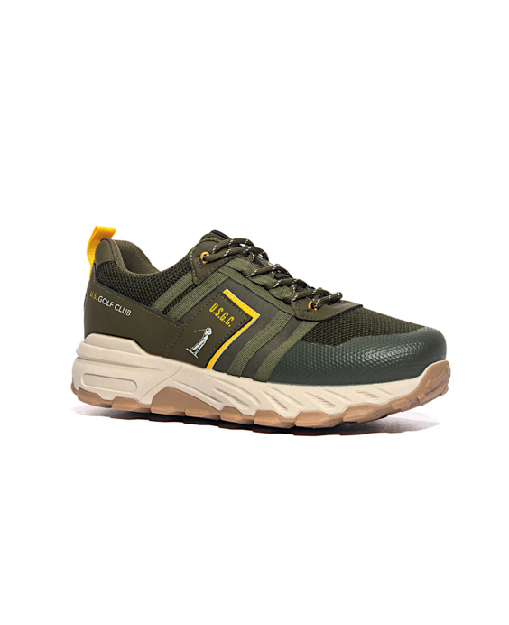 U.S. GOLF CLUB Sneakers US4511 Uomo Verde W24 - S00US4511