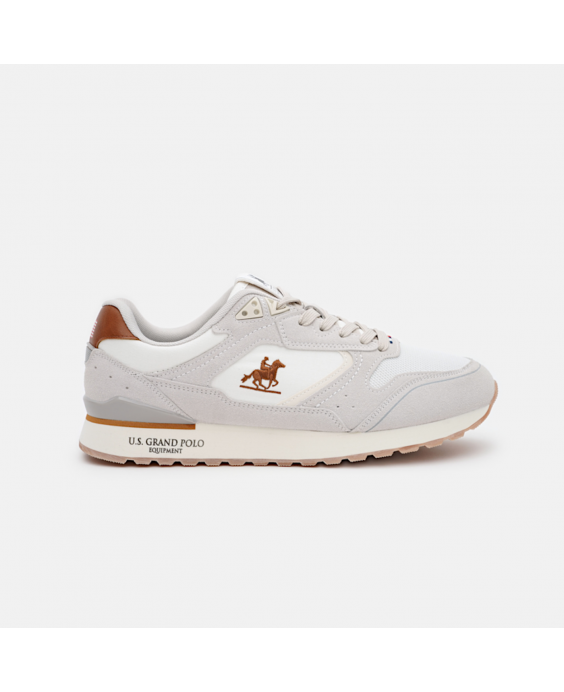 U.S. GRAND POLO Sneakers Jumpy Mix Uomo Bianco GPM513301 - 1061