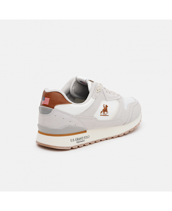 U.S. GRAND POLO Sneakers Jumpy Mix Uomo Bianco GPM513301 - 1061