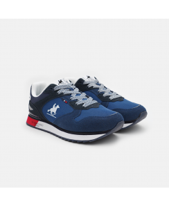 U.S. GRAND POLO Sneakers Frank Mix Uomo Blu GPM513900 - 3232