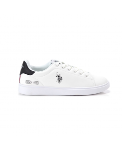 U.S. POLO ASSN. Sneakers Byron001 Uomo Bianco Nero BYRON001-WHI-BLK04