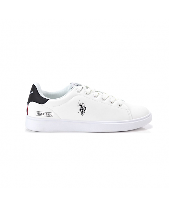 U.S. POLO ASSN. Sneakers Byron001 Uomo Bianco Nero BYRON001-WHI-BLK04