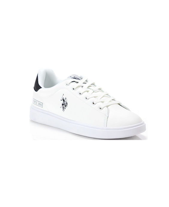 U.S. POLO ASSN. Sneakers Byron001 Uomo Bianco Nero BYRON001-WHI-BLK04