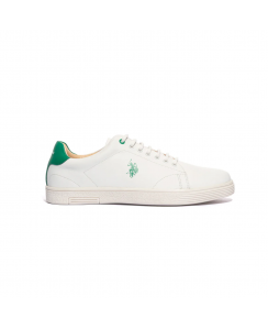 U.S. POLO ASSN. Sneakers Hummer001 Uomo Bianco Verde HUMMER001 LTH-WHI-GRE01