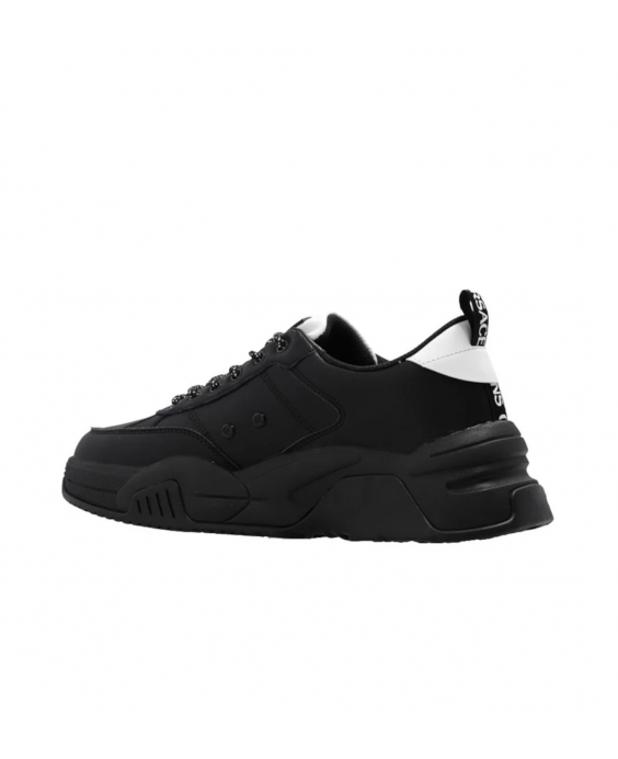 VERSACE JEANS COUTURE Man Black Printed Sneakers 75YA3SF1 - ZP328 899