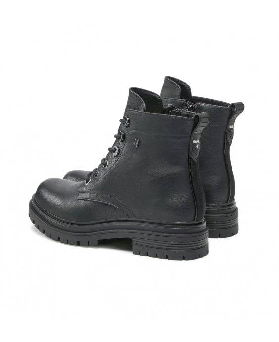 WRANGLER Woman Black Courtney Lace Combat boot WL22612A - 062